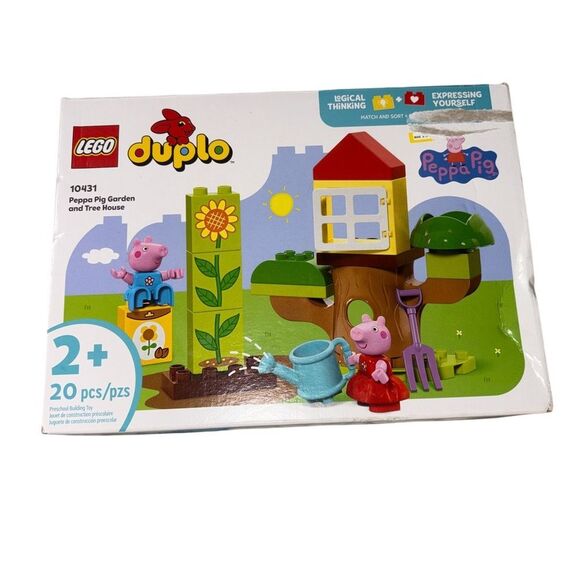 Nwt Lego DUPLO Peppa Pig Garden and Tree House Set see all photos - Picture 1 of 2